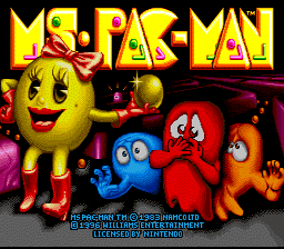 Ms. Pac-Man screenshot 4 for Super Nintendo